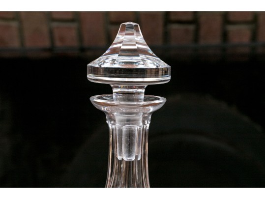 Set Of Two Beautifully Cut Crystal Waterford Decanters