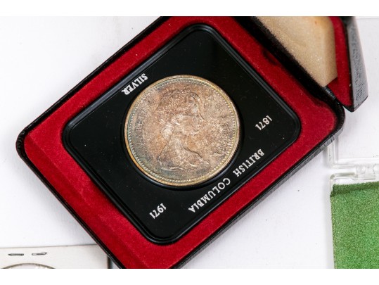 Collection Of 9 Canadian Silver Dollars