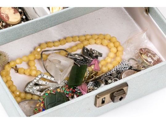 Impressive Eclectic Lot Of Jewelry And Costume Jewelry
