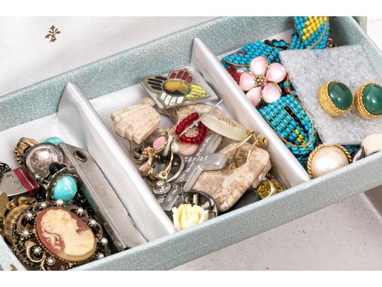 Impressive Eclectic Lot Of Jewelry And Costume Jewelry