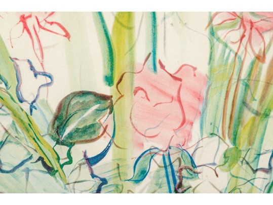 Raoul Dufy (French, 1877-1942) Floral Colored Print 