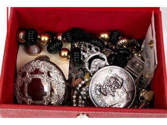 Impressive Eclectic Lot Of Jewelry And Costume Jewelry