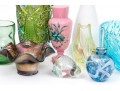 9 Pieces Of Artisanal Glass