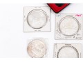 Collection Of 9 Canadian Silver Dollars