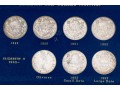 Collection Of 46 Canadian Silver Half Dollars