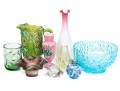 9 Pieces Of Artisanal Glass