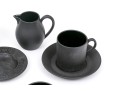 English, Wedgewood Basalt Ware Demitasse Service