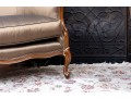 Henredon Taupe Silk Bergeres