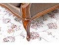 Henredon Taupe Silk Bergeres