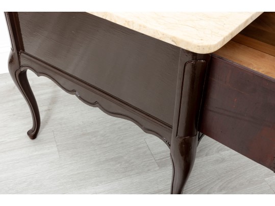 Queen Anne Night Stands With Stone Tops