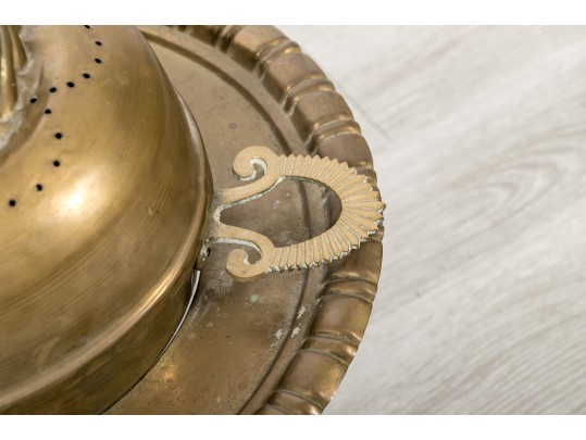 Vintage Middle Eastern Brass Brazier
