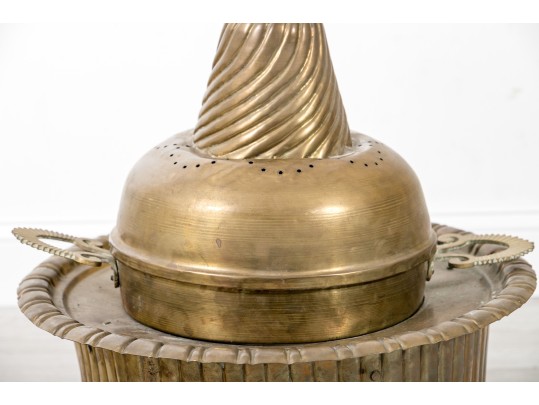 Vintage Middle Eastern Brass Brazier