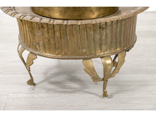 Vintage Middle Eastern Brass Brazier