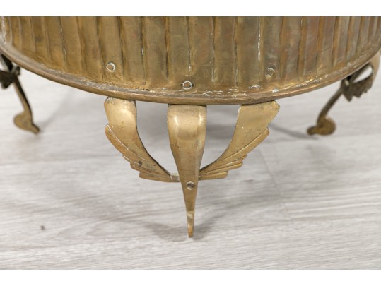 Vintage Middle Eastern Brass Brazier