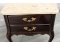 Queen Anne Night Stands With Stone Tops