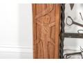 Tribal Indian Wood And Iron Wall Art
