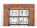 Tribal Indian Wood And Iron Wall Art