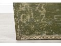 Military Green Campaign Metal Travel Trunk