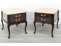 Queen Anne Night Stands With Stone Tops