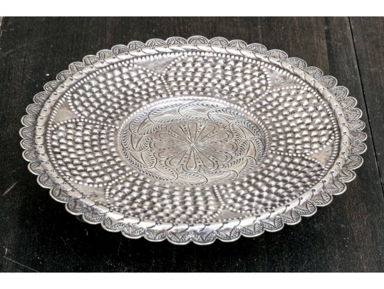 Antique Silver Footed Tazza, 10.985 OZT