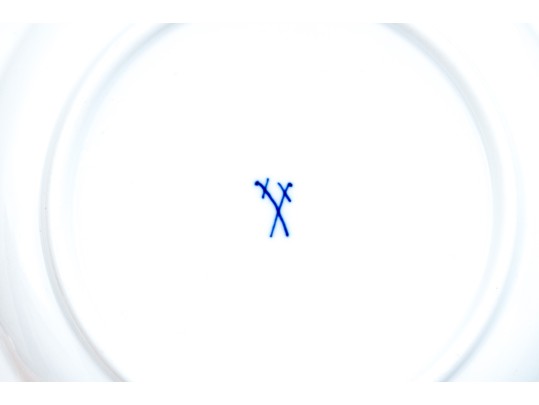 German, Meissen 26 Piece Hand Painted Porcelain Dining Service 