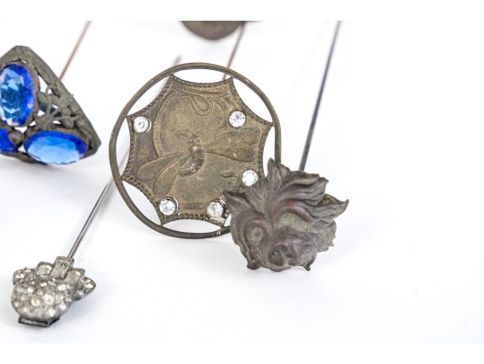 Vintage Collection Of 26 Decorative Hairpins