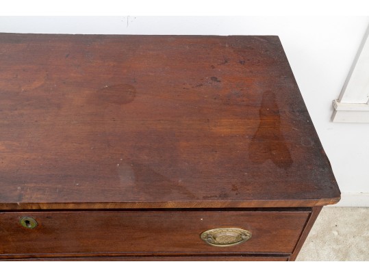 An Antique Federal Wooden Chest Of Drawers- For Restoration
