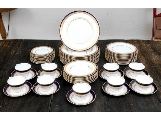 A 52 Piece Compatible English Royal Worcester & Aynsley Bone China Service