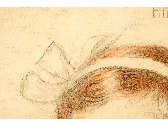 William Van Dresser (American, 1871-1950) Mixed Media On Paper, 