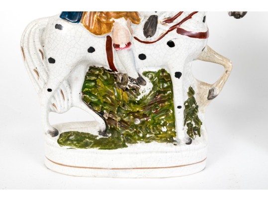 Vintage English Hand Painted Staffordire Ceramic Wares