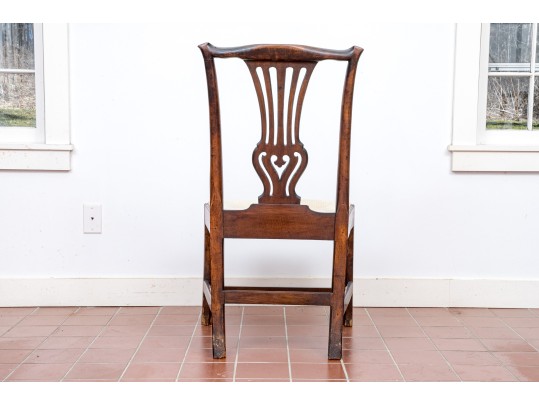 An Antique Chippendale Style Mahogany Side Chair