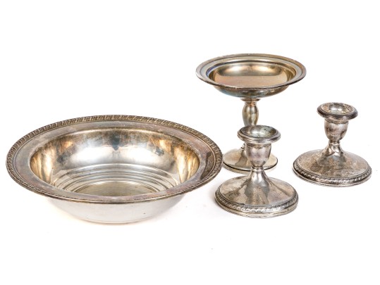 Collection Of Mixed Makers Sterling Silver, 10.29 OZT, Weighable Silver