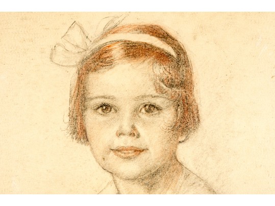 William Van Dresser (American, 1871-1950) Mixed Media On Paper, 