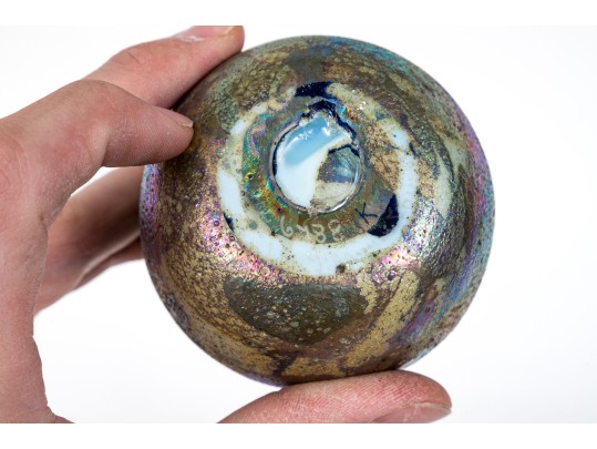 Stunning Tiffany Studios ‘Cypriote' Favrile Glass Vase