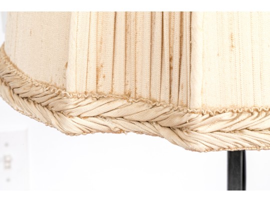 Vintage Pair Of Iron Floor Lamps