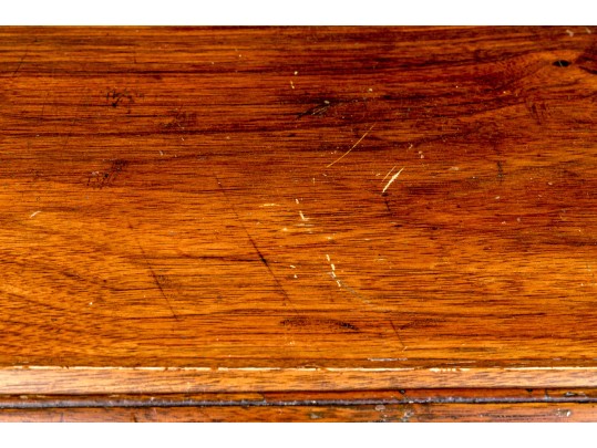 Antique Slant Front Secretary Cabinet, For Repair