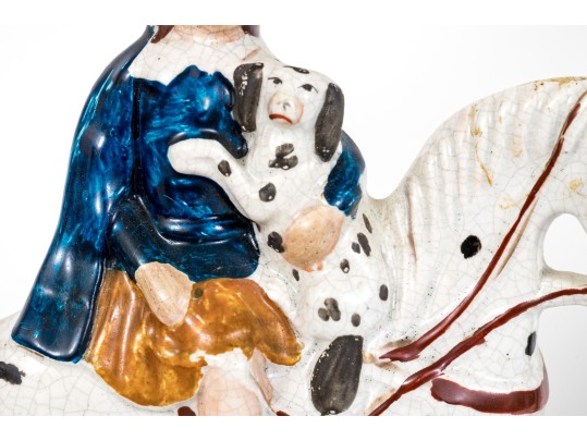 Vintage English Hand Painted Staffordire Ceramic Wares