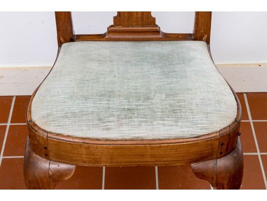 American Cherry Queen Anne Side Chair, Probably Connecticut, Ca. 1760-80