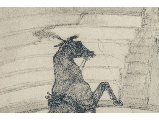 Assorted Collection Of Framed Equestrian And Surrealistic Prints 