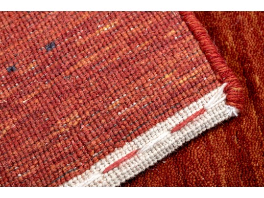 Indian Hand Loomed Wool Lori Carpet, 3' X 4'-10