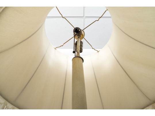 Pair Of Impressively Carved Floor Lamps, Probably Italian