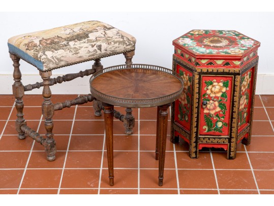 Eclectic Collection Of Mixed Media And Origin Furniture