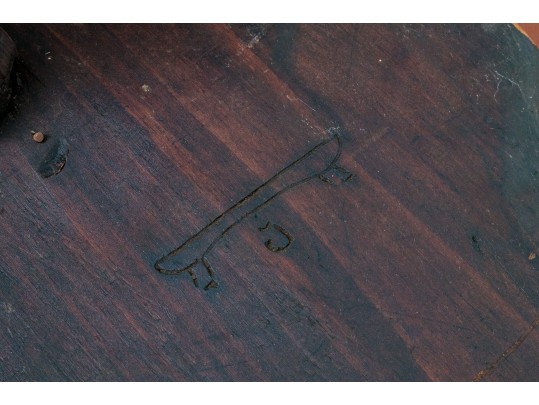 Antique Rustic Wooden Milking Stool