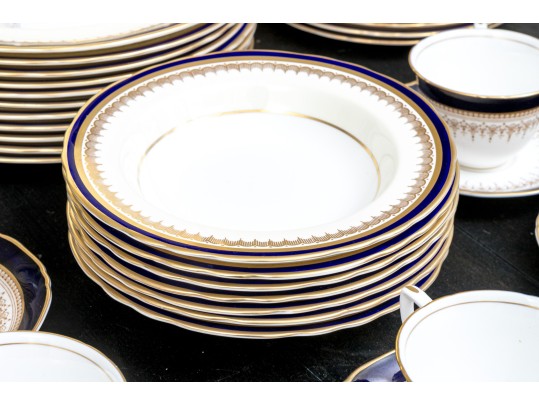 A 52 Piece Compatible English Royal Worcester & Aynsley Bone China Service