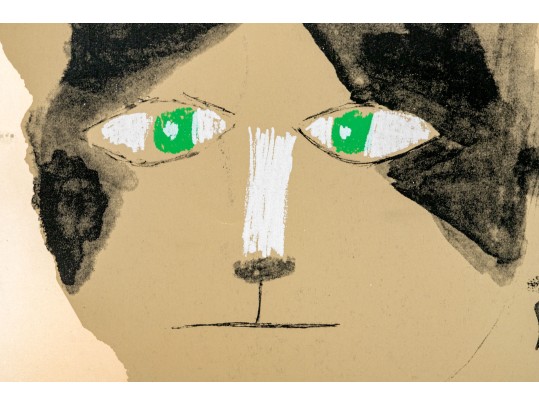 Saul Steinberg (Romanian, 1914-1999) Paris Review Poster