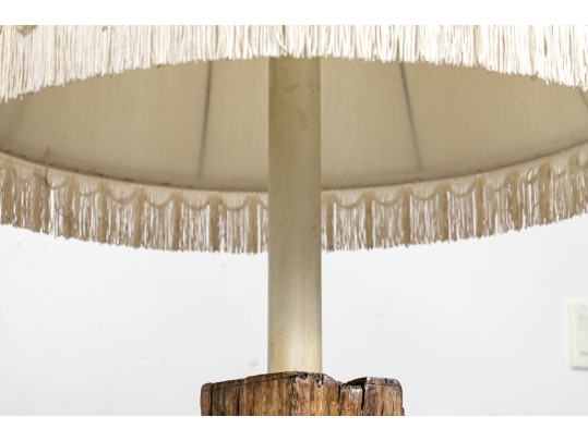 Pair Of Impressively Carved Floor Lamps, Probably Italian