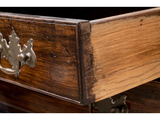 Antique 19th Century Slant Top Secretary Chest