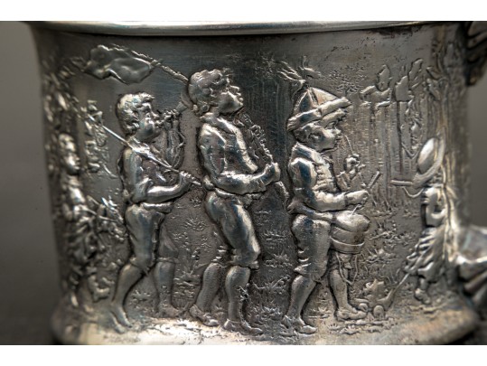 Gorham Repousse Sterling Silver Child Cup, 3.315 OZT