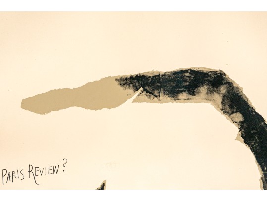 Saul Steinberg (Romanian, 1914-1999) Paris Review Poster