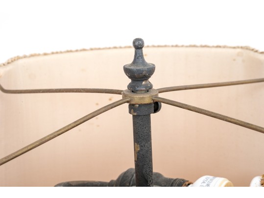 Vintage Pair Of Iron Floor Lamps